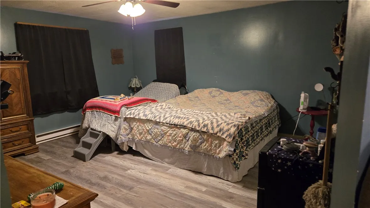 Master bedroom above garage