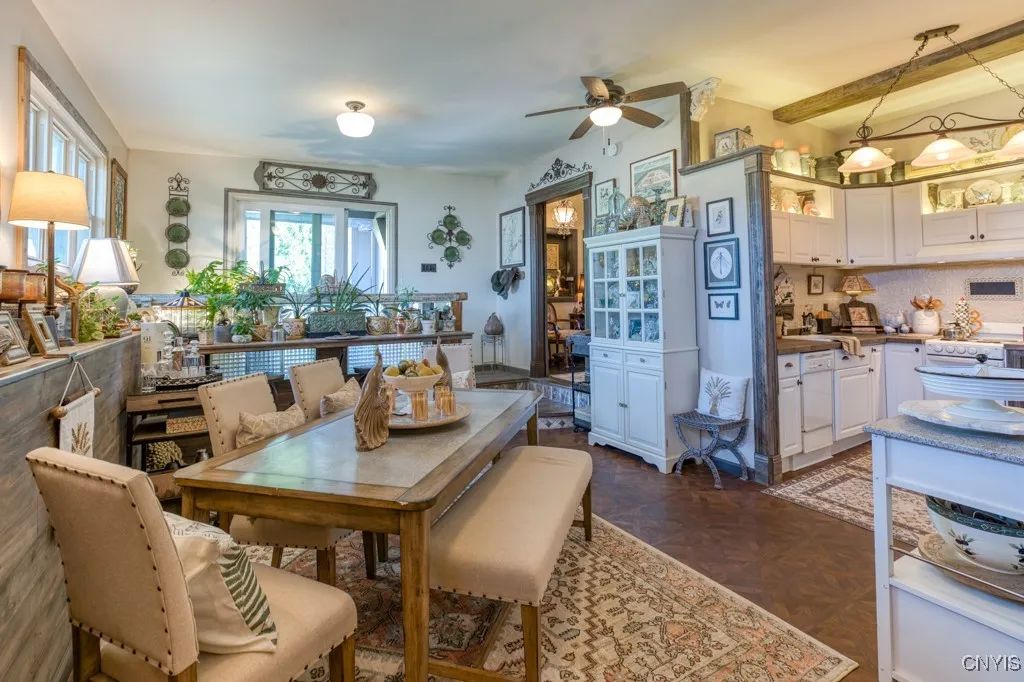 Primary apartment dining/living room