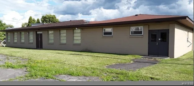 back of building