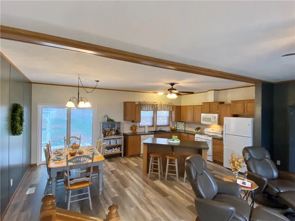 Living Room to Kitchen view