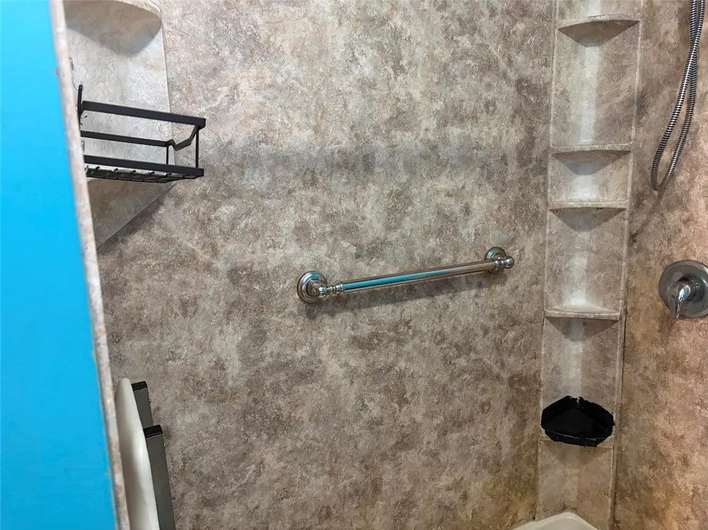 Handicap accessible shower