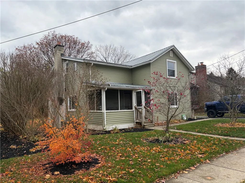 This home is just down the street from the Veterans Memorial Park with the Geneseo Valley Greenway running along the back of the park