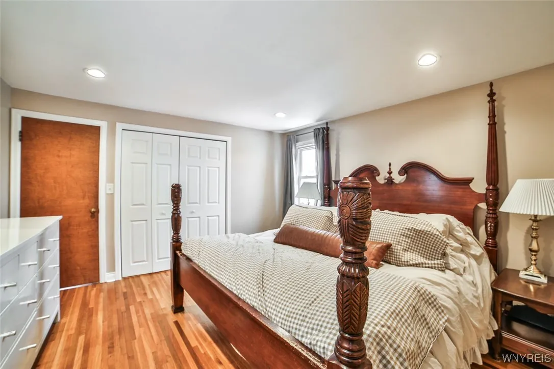 There are nice sized closets in this beautiful home.