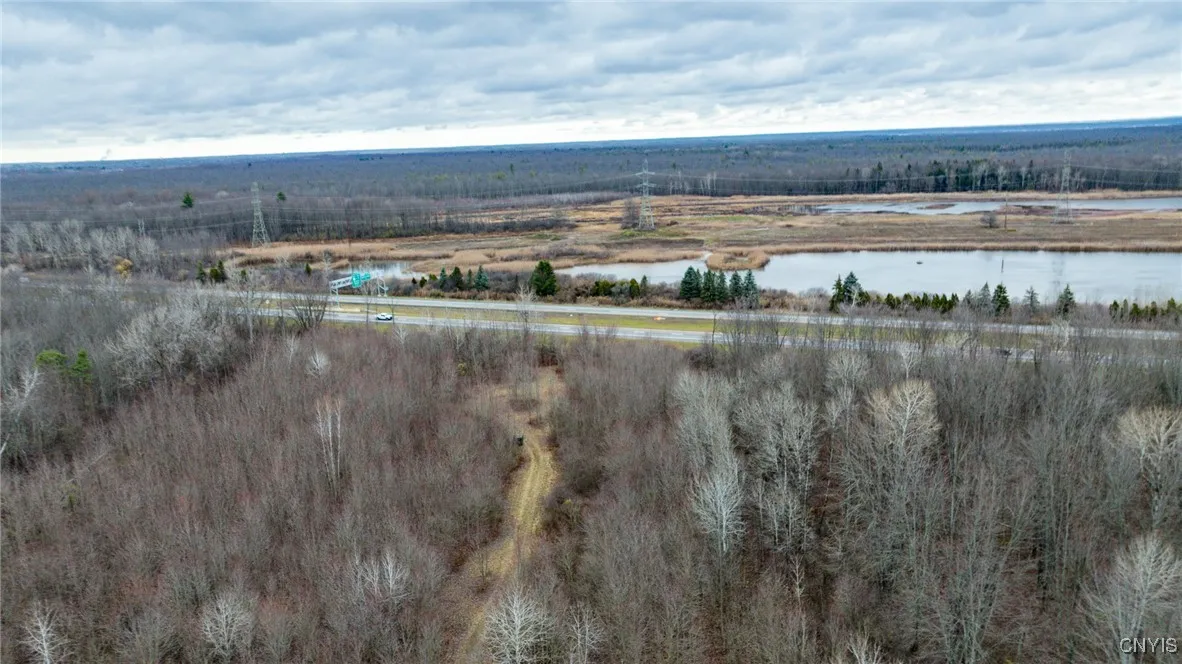 The land backs up to 481