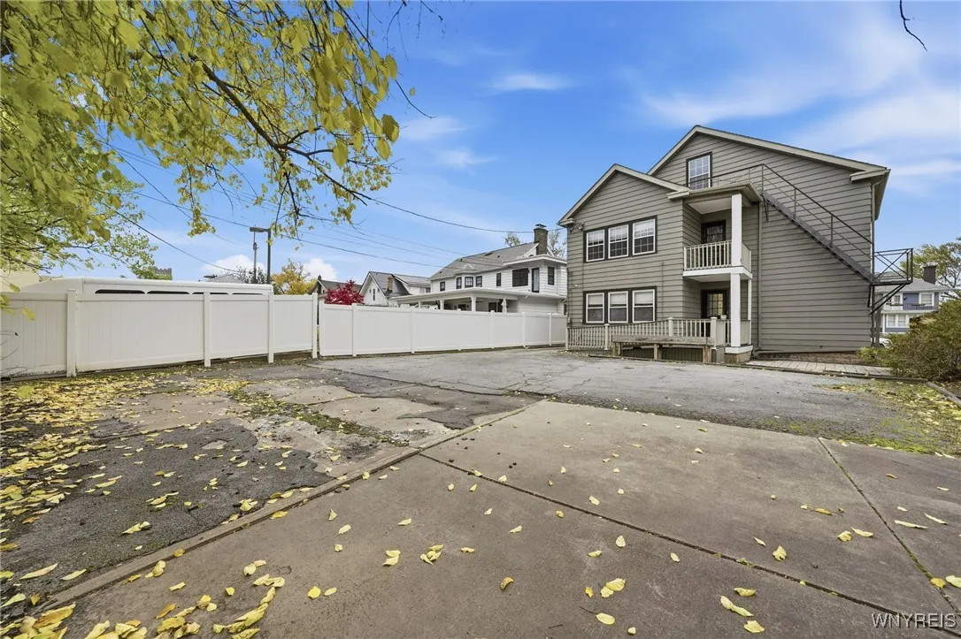 BACK OF BUILDING-PARKING LOT