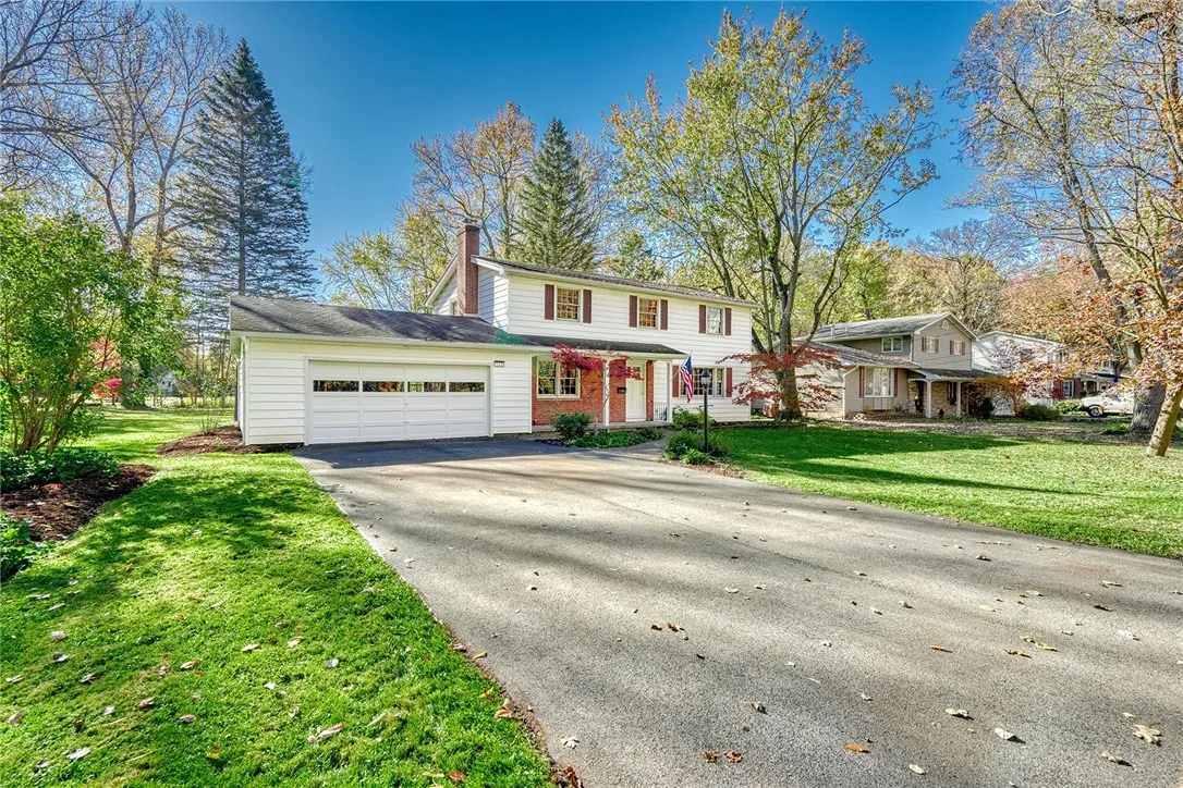 View from the cul de sac