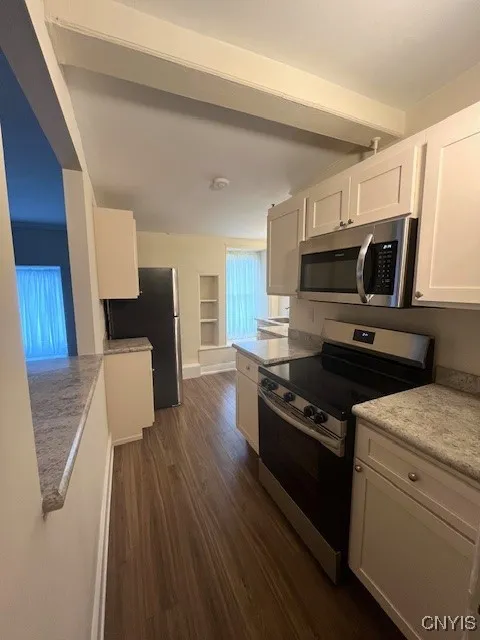 kitchen with pass through