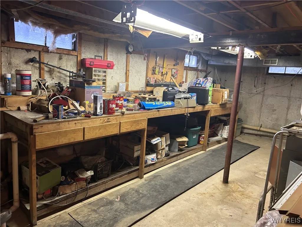 Basement Work Bench