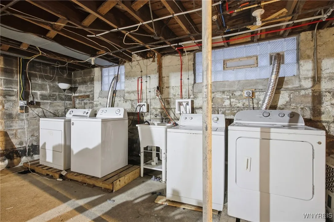 Basement Laundry