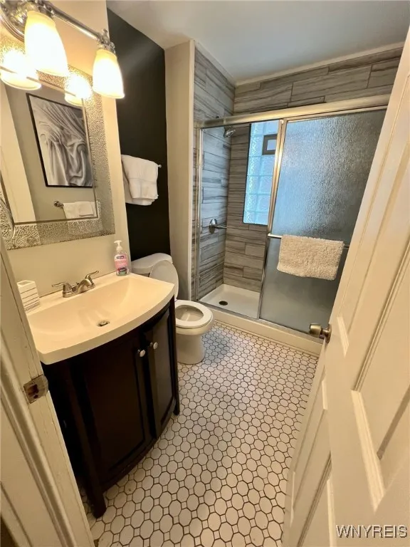 Walk in shower