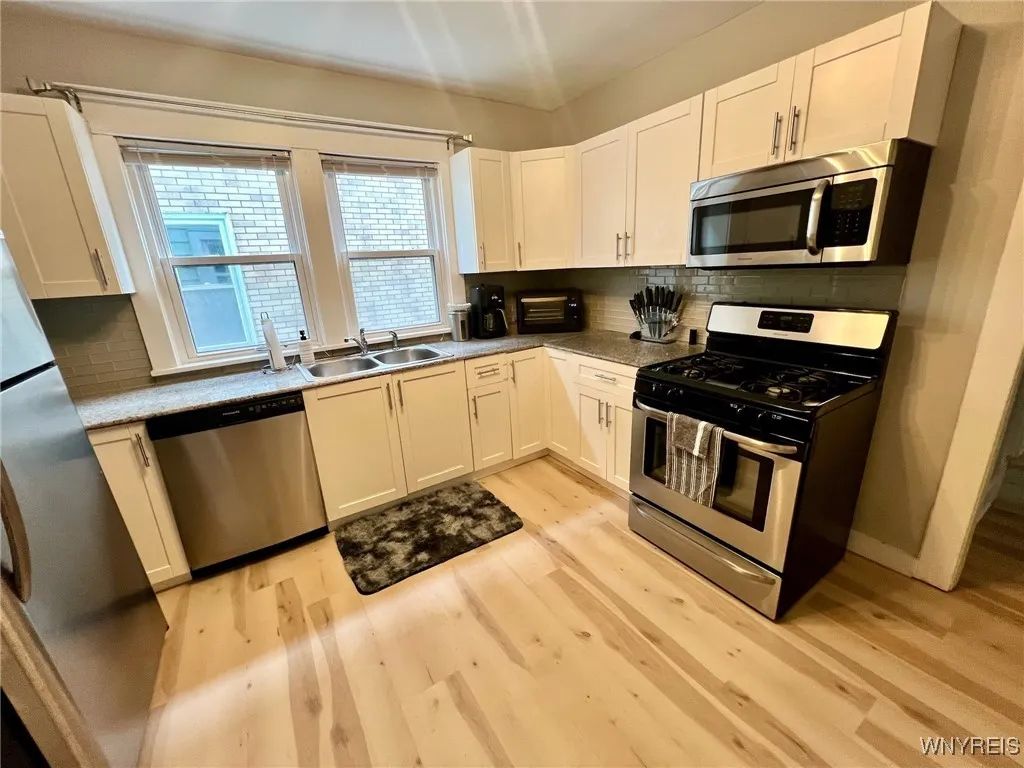 Fully stocked kitchen