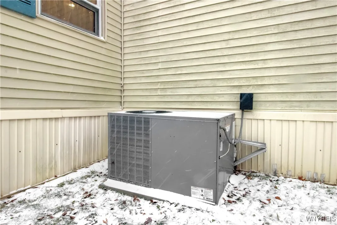 Exterior Central air unit