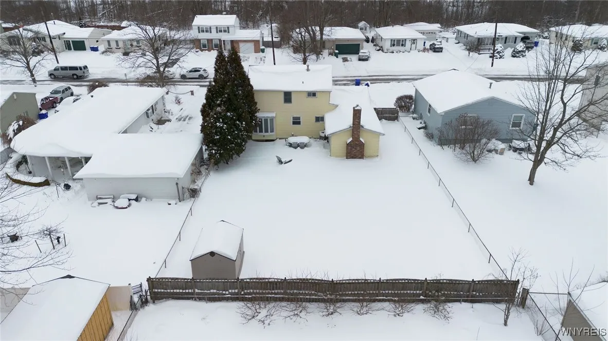 LOOK AT THE SIZE OF THIS FULLY FENCED YARD