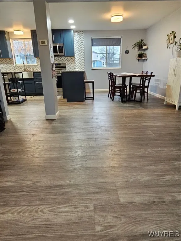 Living Room into Dining