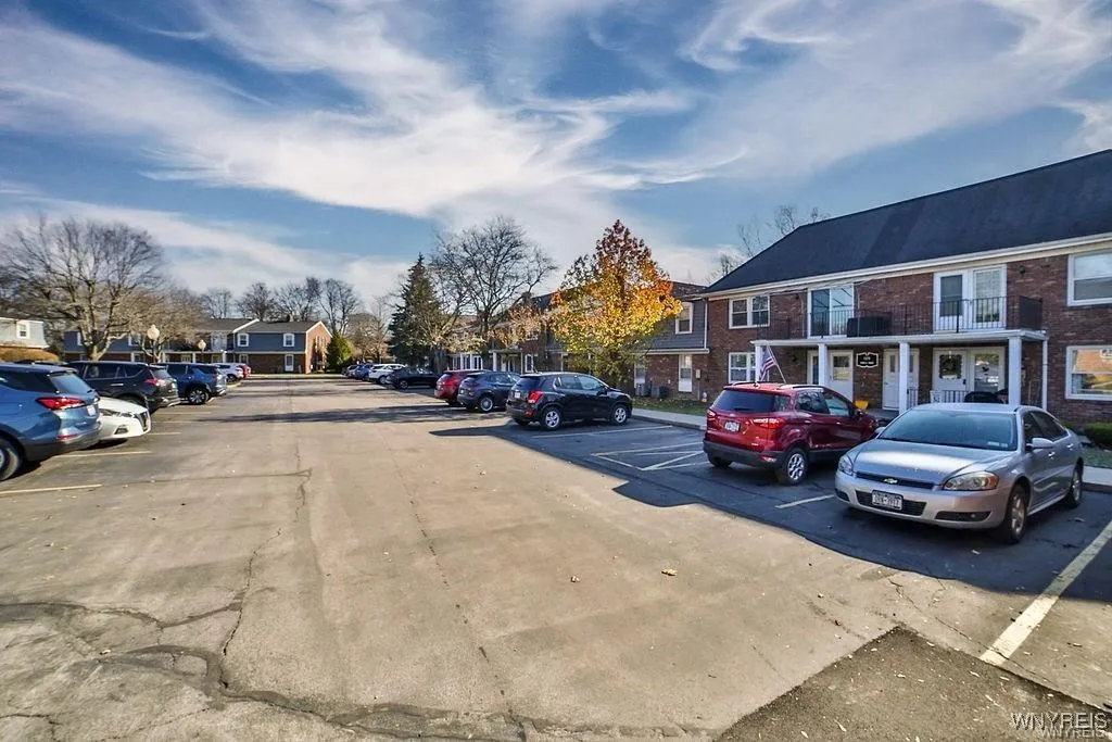 Open parking area