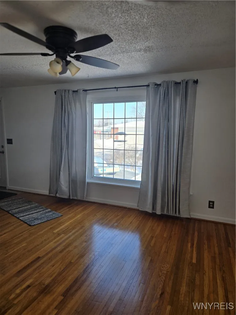 living room from kitchen area
