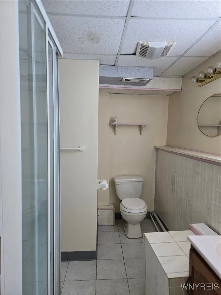 Basement Bathroom ust off of the laundry room