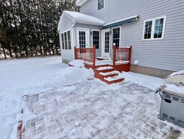 Nice brick paver patio!