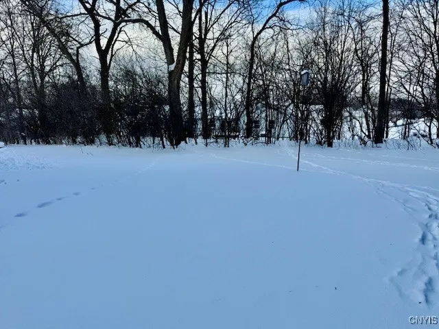 Private rear yard