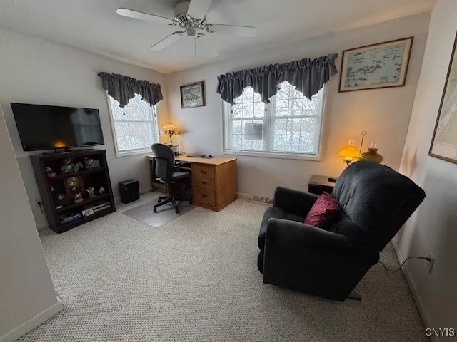 4th Bedroom - used as an office