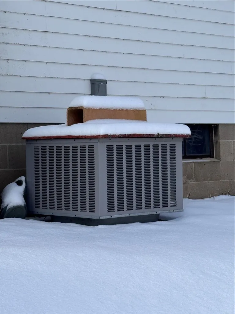 Newer central air conditioning
