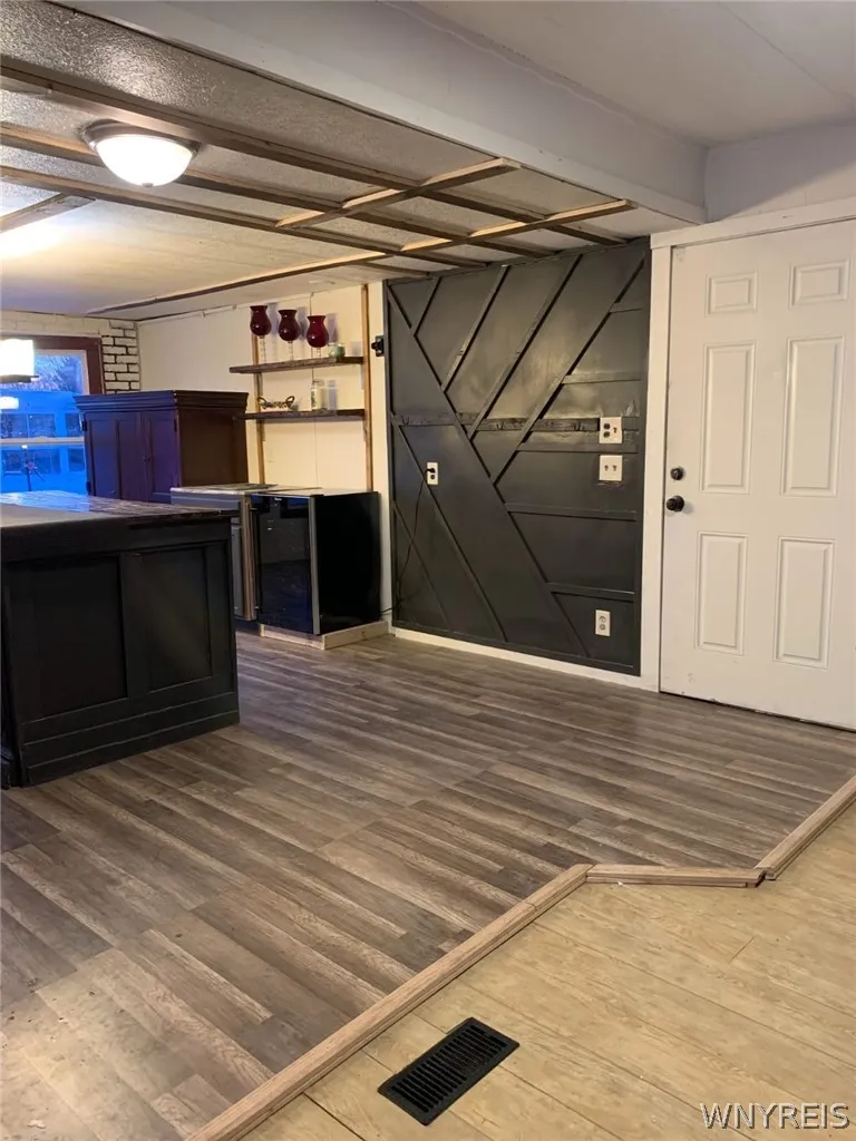 Entry Door & Kitchen