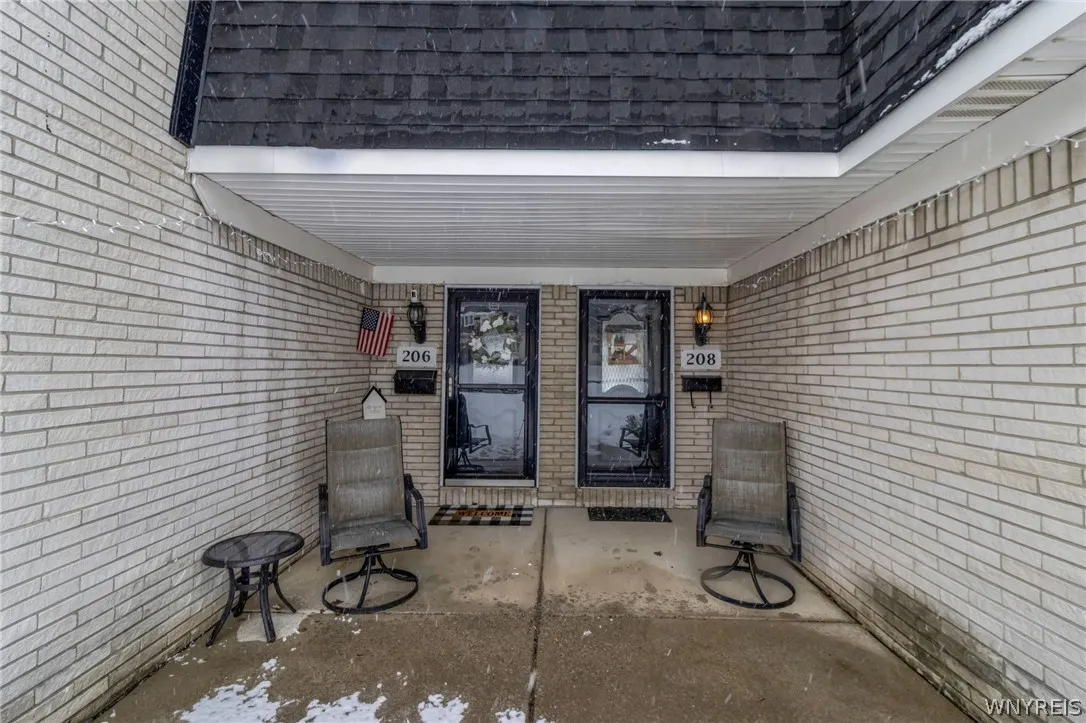 FRONT COVERED PATIO
