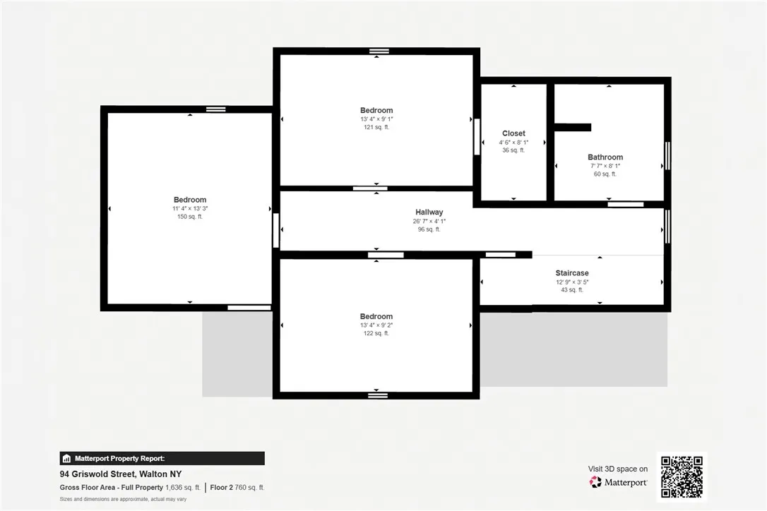 94 Griswold Street, Walton, New York 13856, Walton, New York 13856, 4 Bedrooms Bedrooms, 10 Rooms Rooms,2 BathroomsBathrooms,Residential,For Sale,94 Griswold Street, Walton, New York 13856,0,R1665836