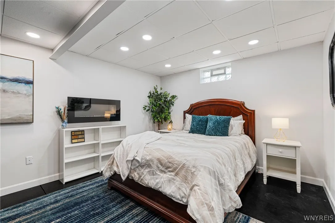 Finished (additional 4th Bedroom) in Basement