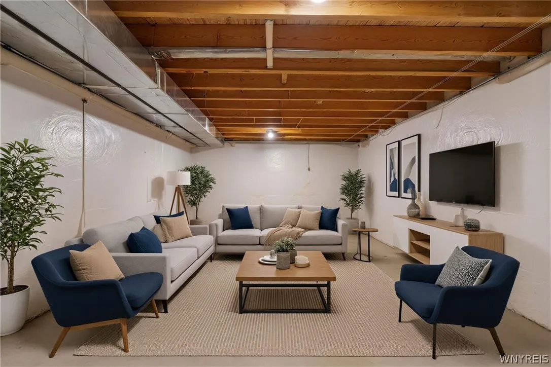 (AI Generated) Potential for Additional Living Space in Basement