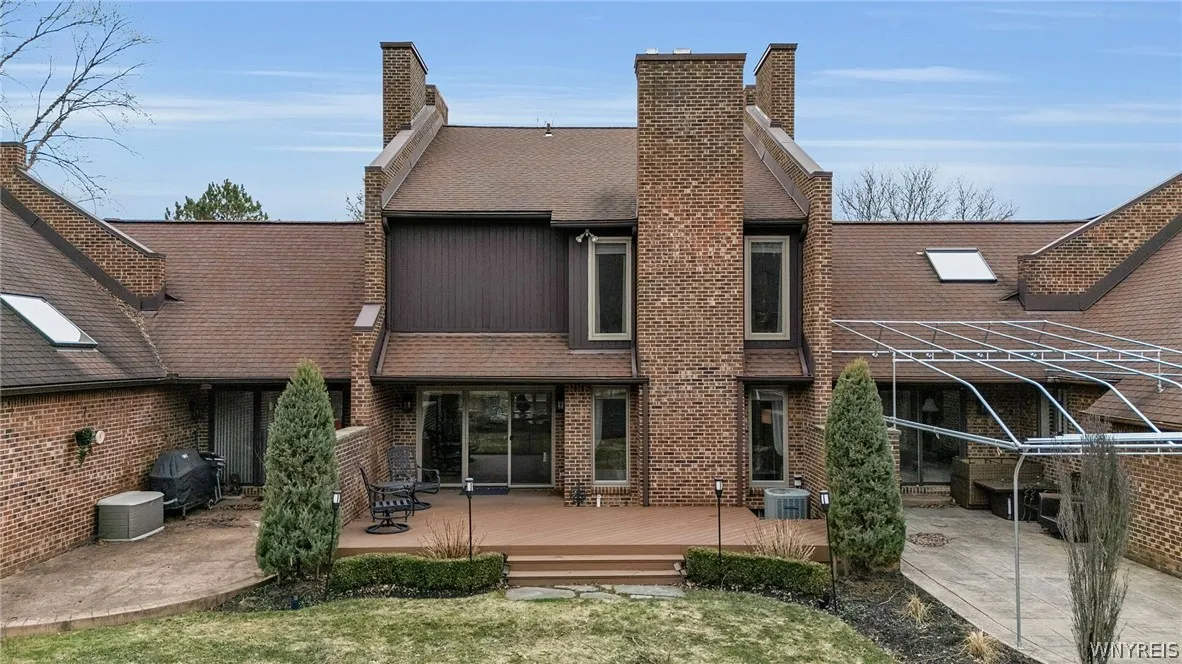 rear patio