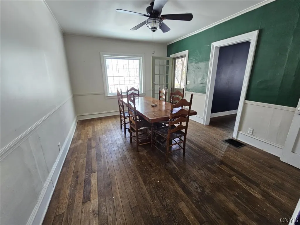 Dining room from kitchen.