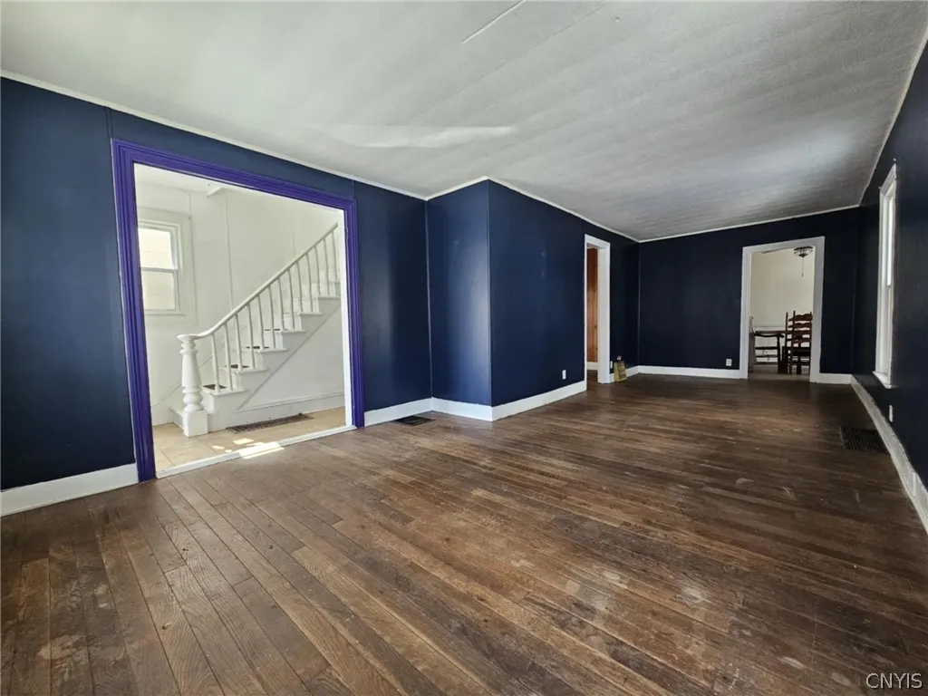 Living room front view.