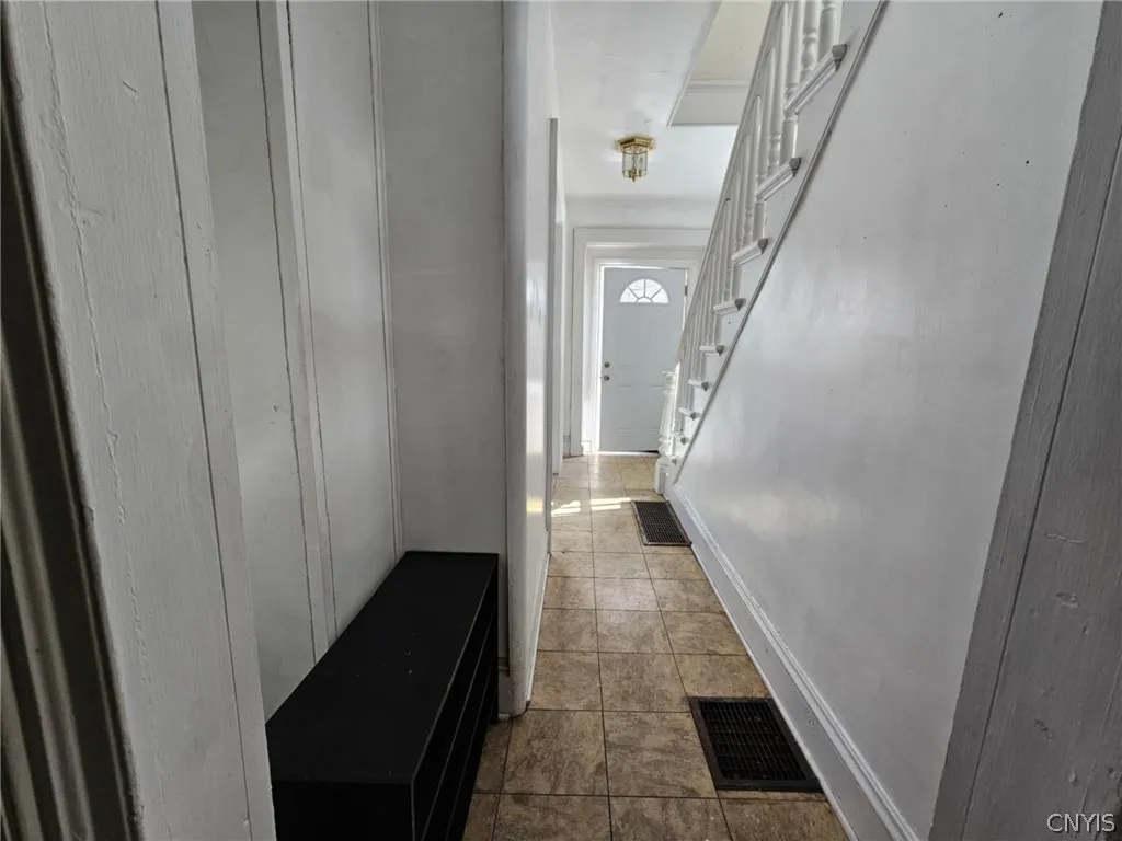 Foyer view facing front door.