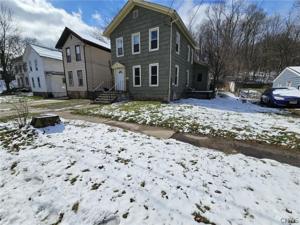 Side view of home from road.