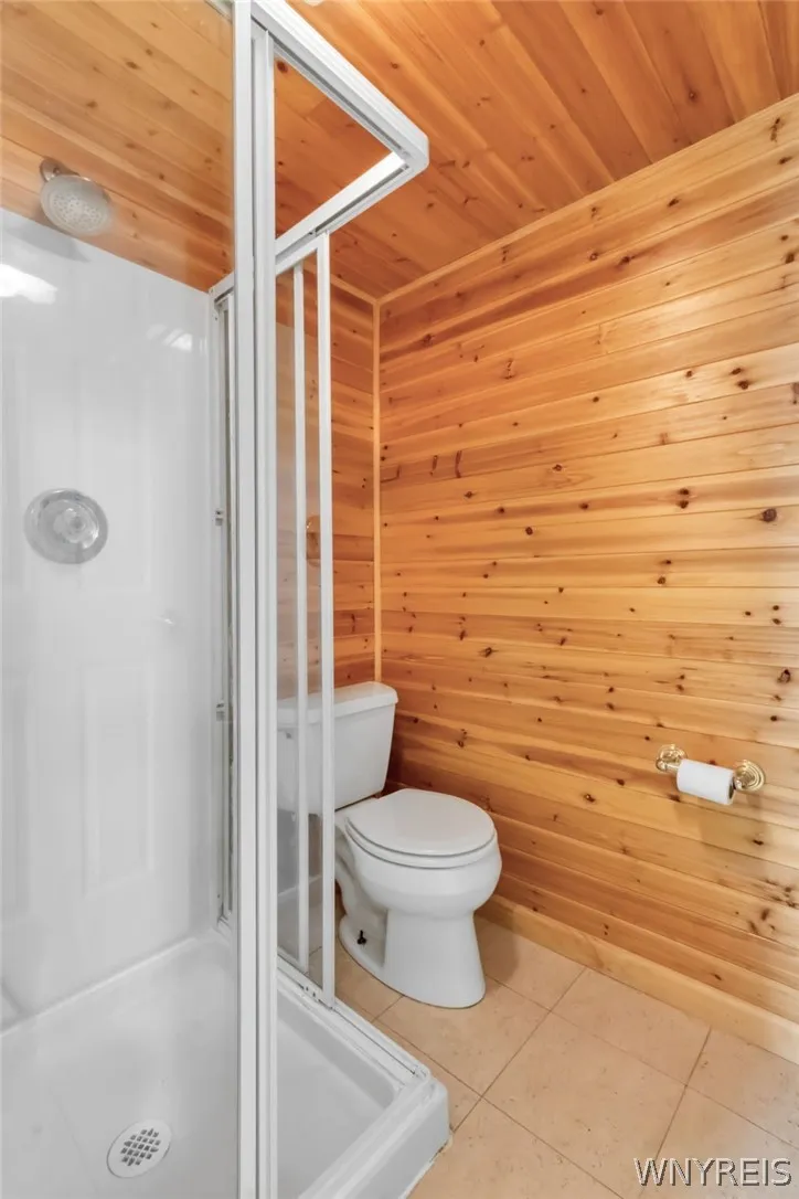 Basement bathroom
