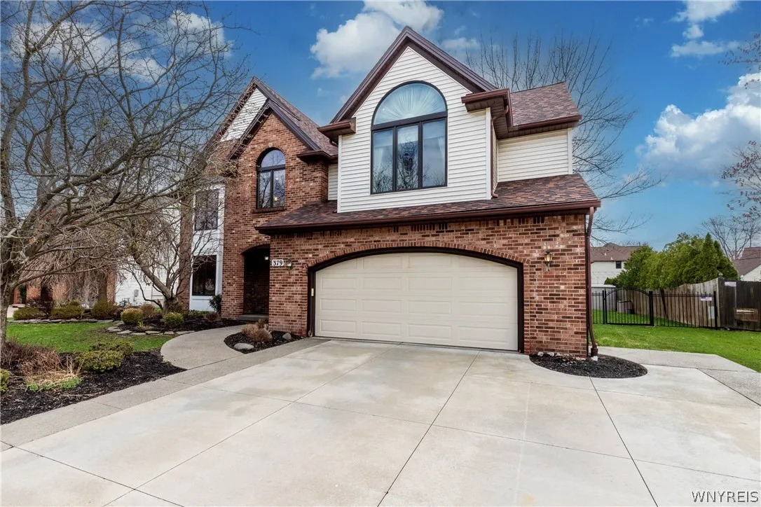 Double-wide driveway