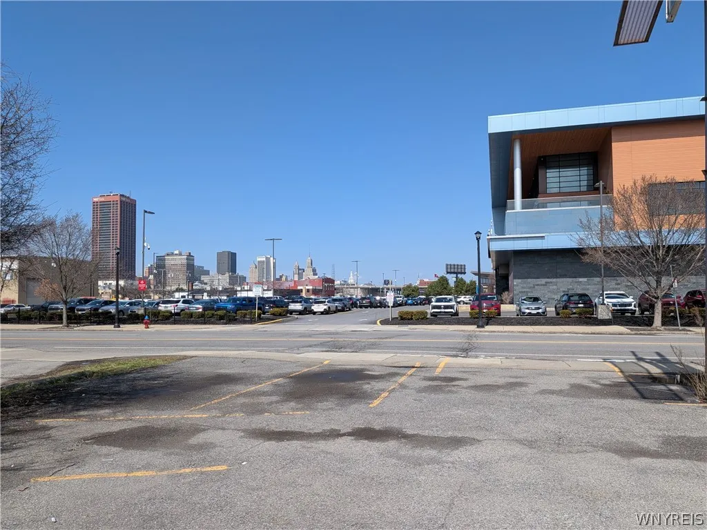 Seneca Casino located across the street