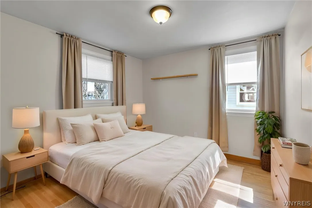 Virtually Staged Bedroom