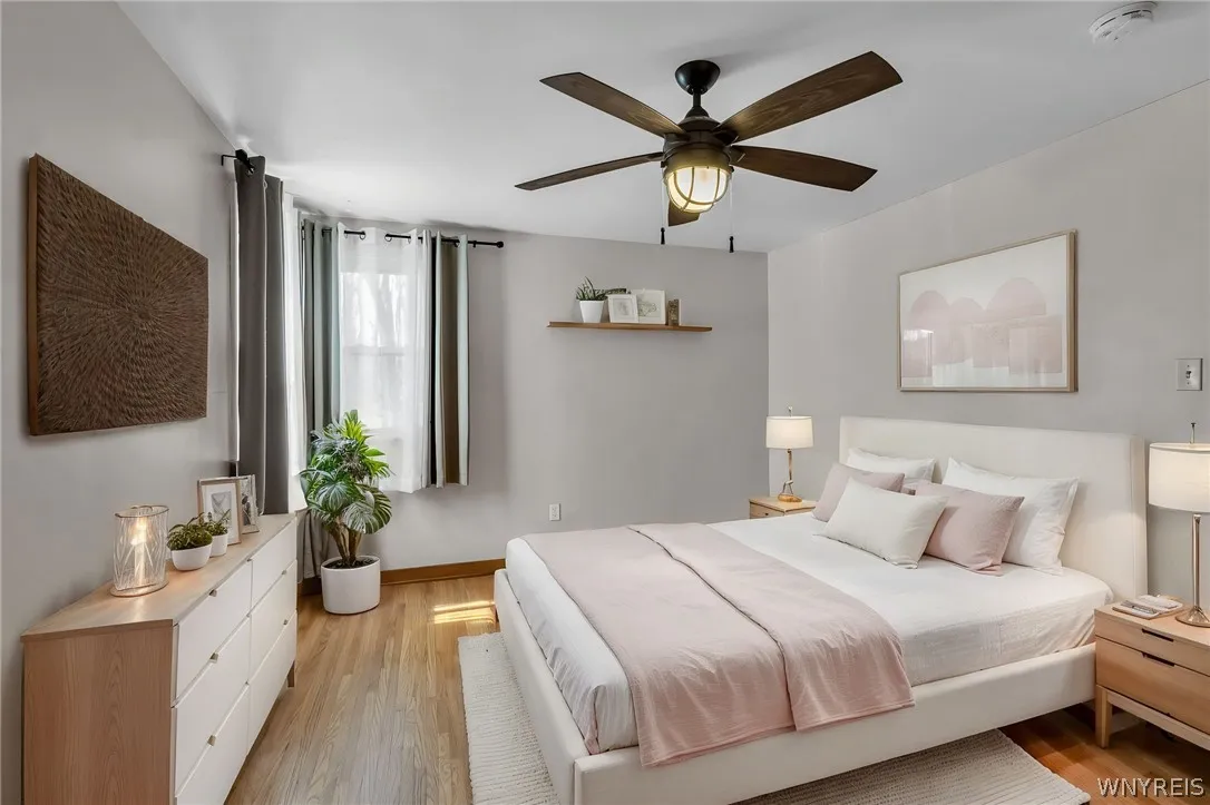 Virtually Staged Bedroom