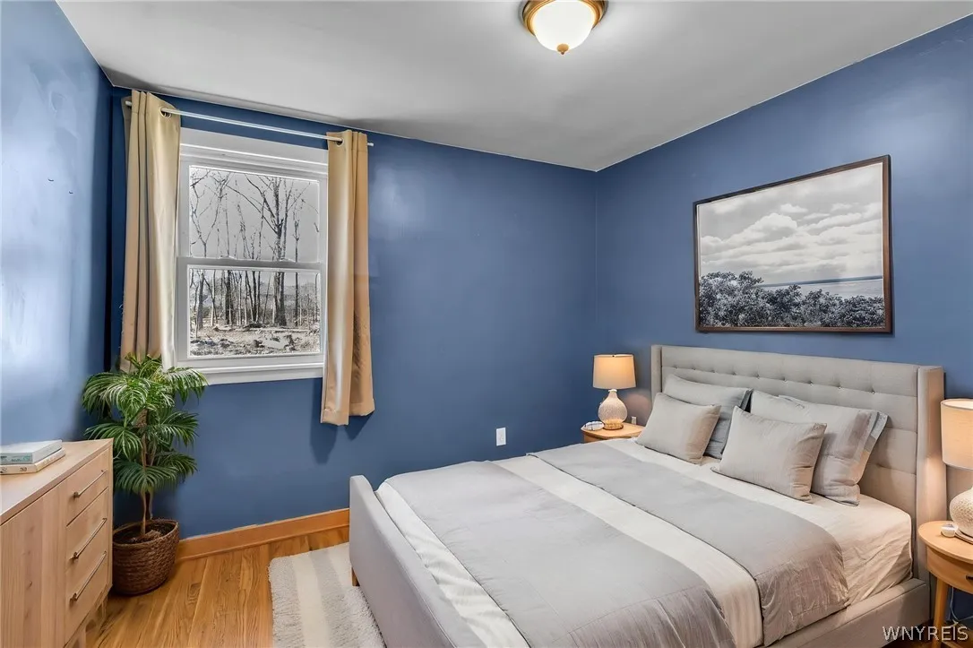Virtually Staged Bedroom