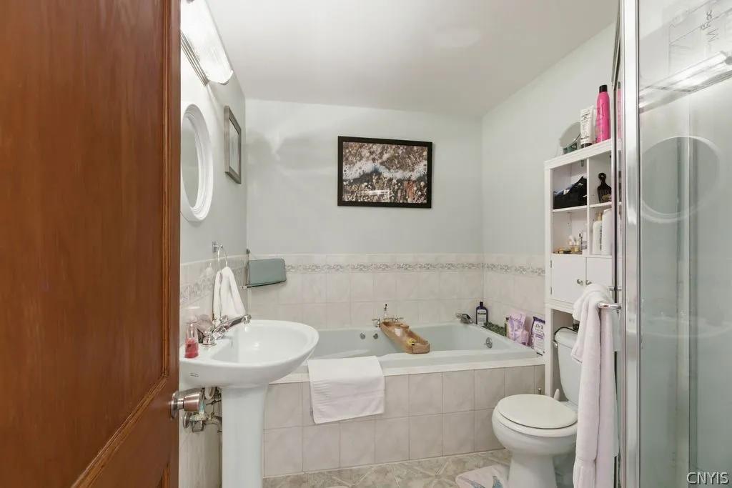 First floor full bath