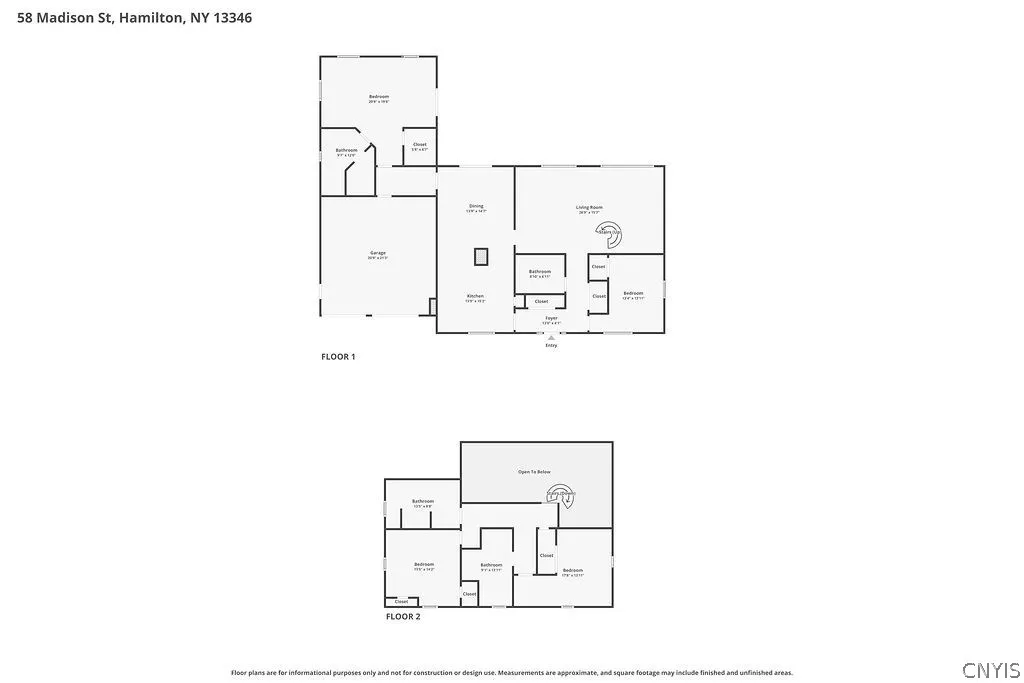 58 Madison Street, Hamilton, New York 13346, Hamilton, New York 13346, 4 Bedroom Bedrooms, 10 Room Rooms,4 BathroomBathrooms,Residential,For Sale,58 Madison Street, Hamilton, New York 13346,0,S1672515