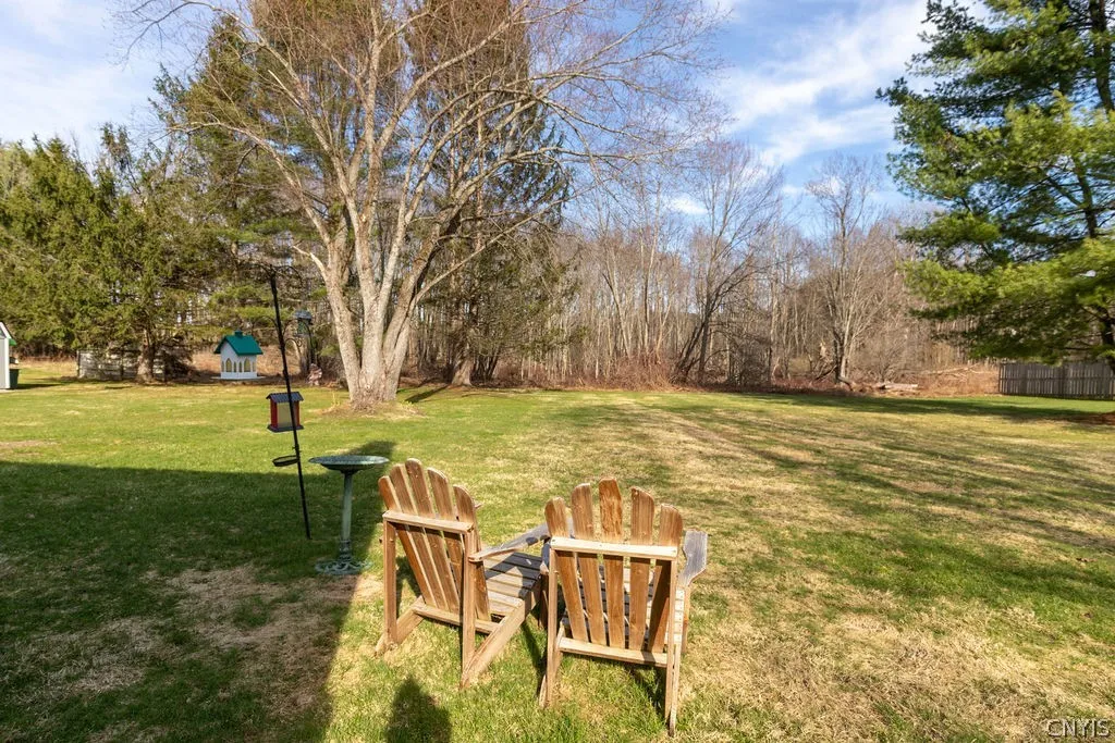 Huge backyard!