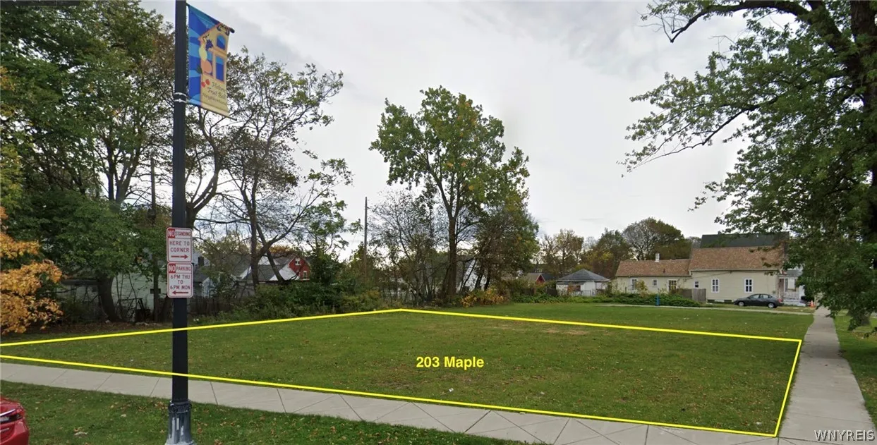203 Maple Street, Buffalo, New York 14204, Buffalo, New York 14204, ,Land,For Sale,203 Maple Street, Buffalo, New York 14204,0,B1668829
