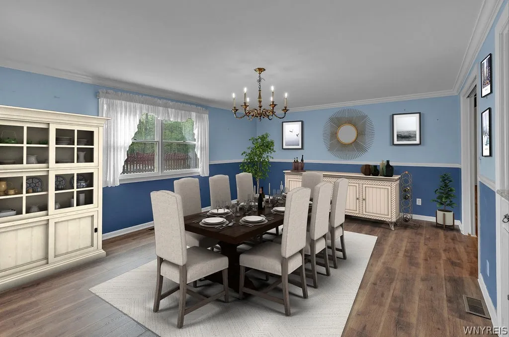 Dining Room - Virtually staged