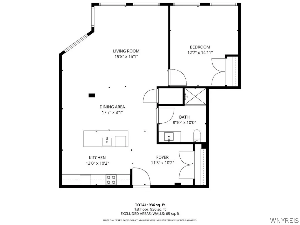 actual floor plan