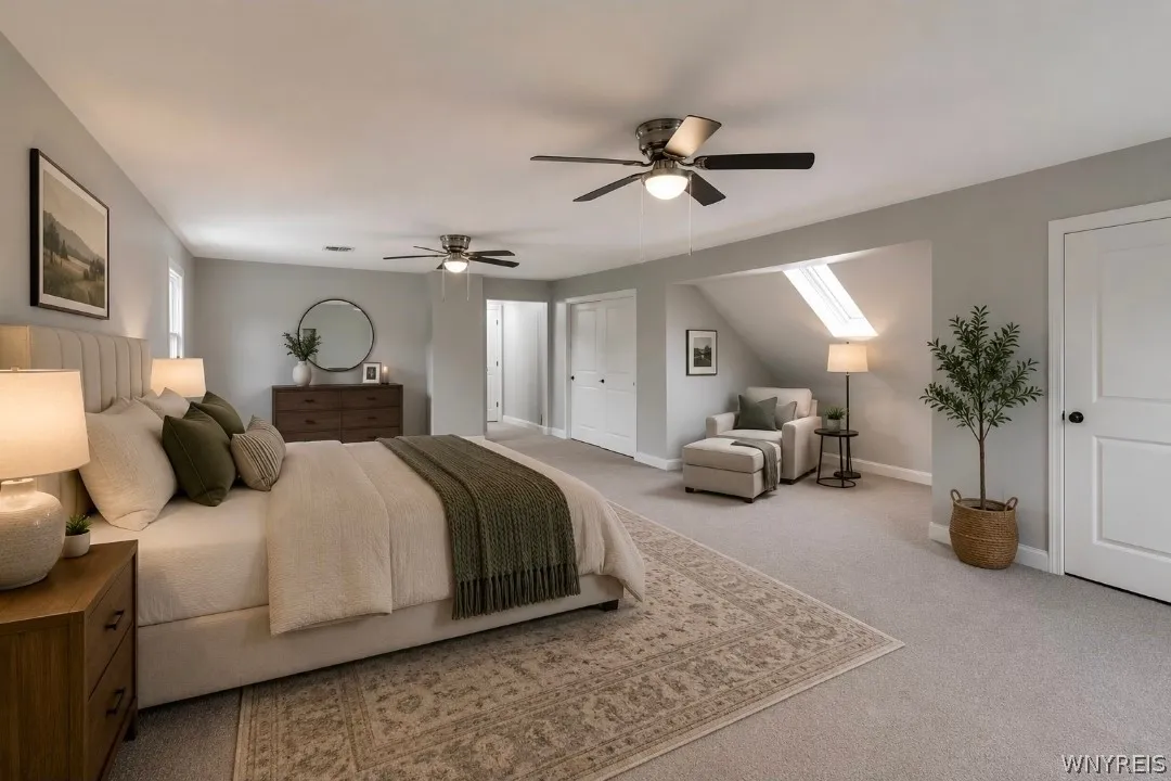 Primary Bedroom - Photo Virtually Staged