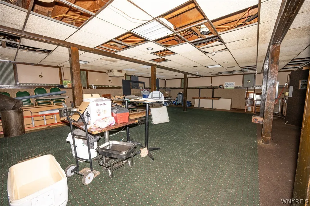 Lower level former banquet space/currently storage