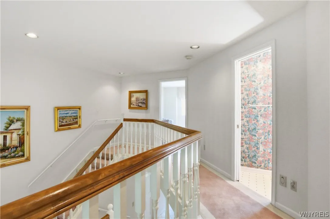 Second floor hallway